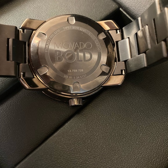 Movado Bold Watch GunMetal - Picture 11 of 16